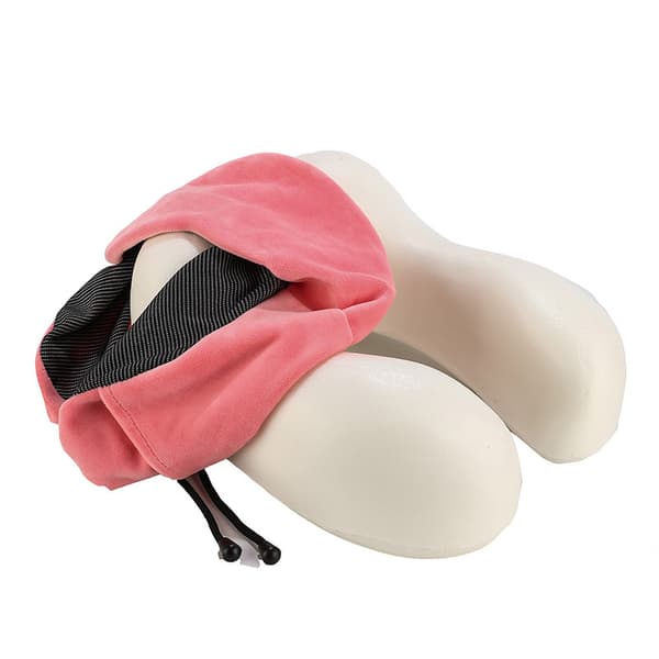 Grå Reisepute, Memory Foam Reisepute, Ergonomisk Reise
