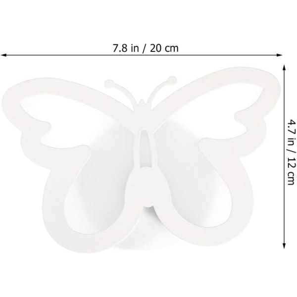 12W varm hvit LED sommerfugl vegglampe [Energiklasse A+]