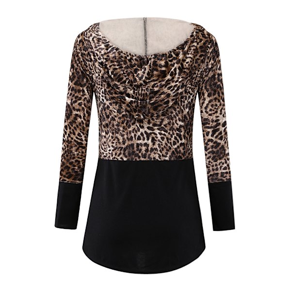 Kvindernes Langærmede Ternet Farveblok Amning Sweatshirt Hoodie X