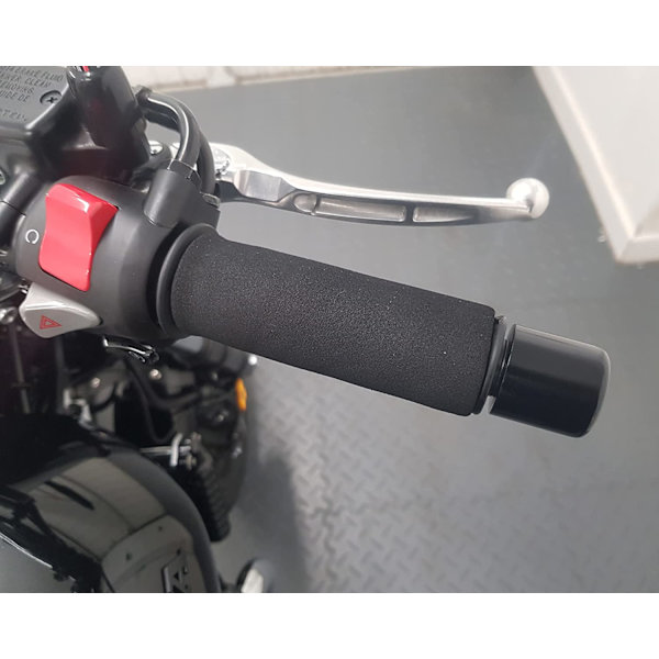 2-pakning motorsykkel antivibrasjonsgrepdeksler Inner diameter: 21m