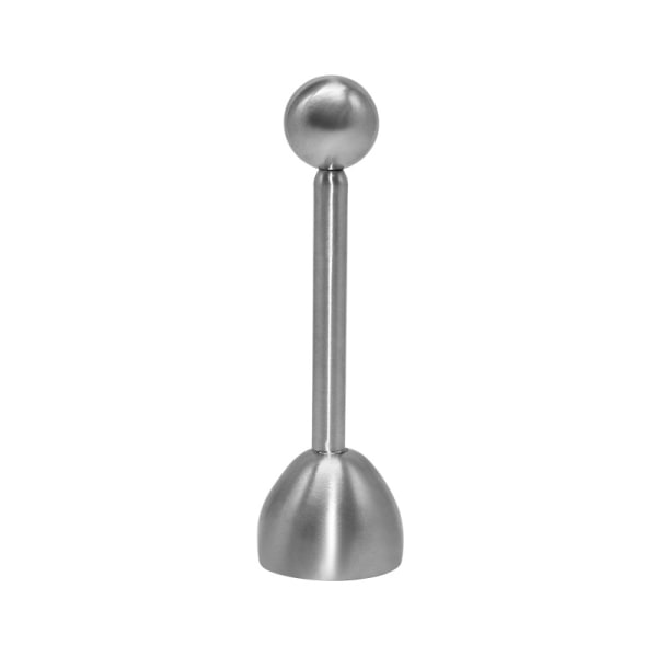 Rustfritt stål eggtopper kokt eggkutter og eggeskiller for