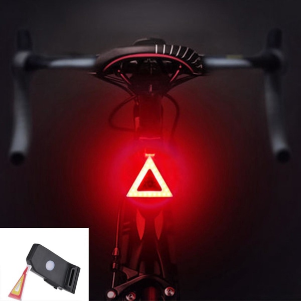 Superlys lysende LED-sykkellys, frontlykt, baklykt, baklys for Roa