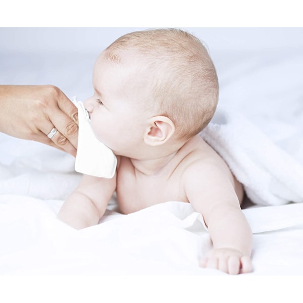 Ekologiska babytoaletter i bambu - Premium ultr mjuk ansiktshandduk