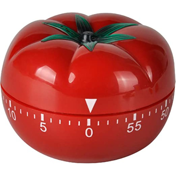 Mekaaninen keittiöajastin Countdown Tomato Timer