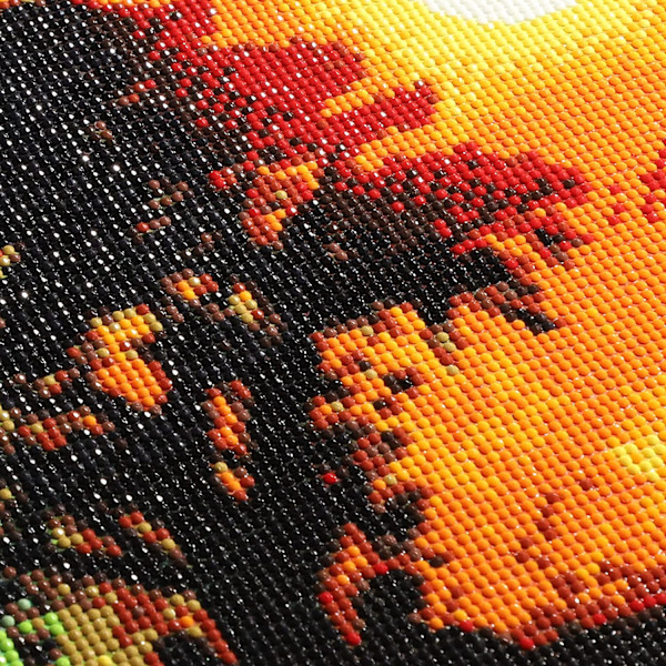 5D DIY timanttimaalaussetti, timanttimaalaus, maalaus numeroiden mukaan