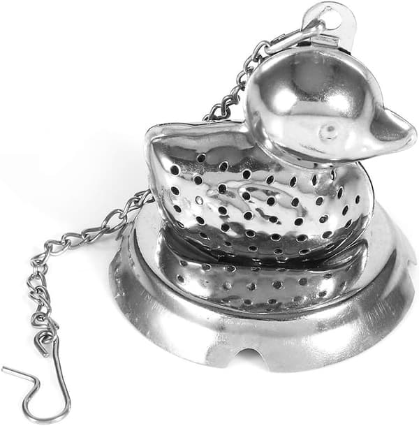 8/20 Rostfritt stål teinfuser mat formad djurformad ört