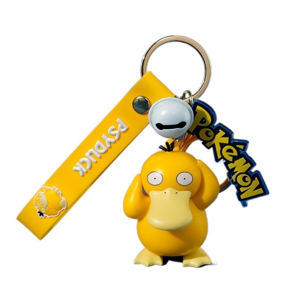 För Anime Psyduck Söt Figur Nyckelring (Psyduck), Mini Begränsad K