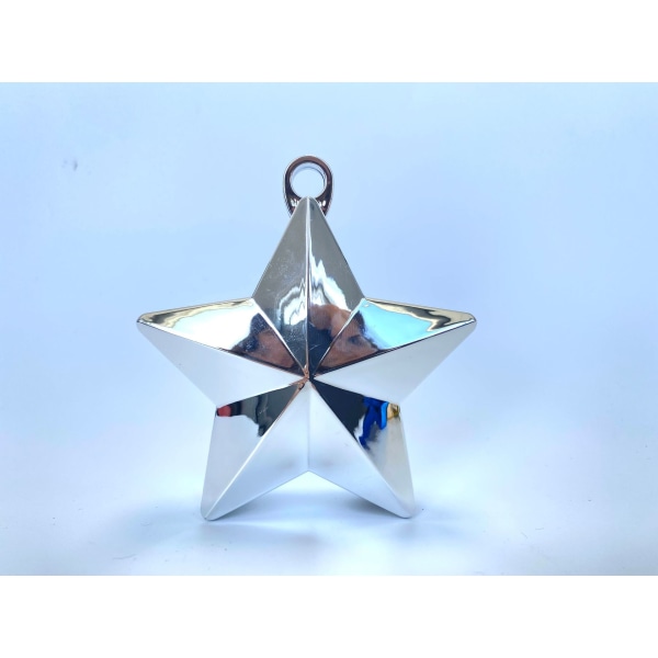 1 kpl Shiny Silver Star -ilmapallo, paino 170 g