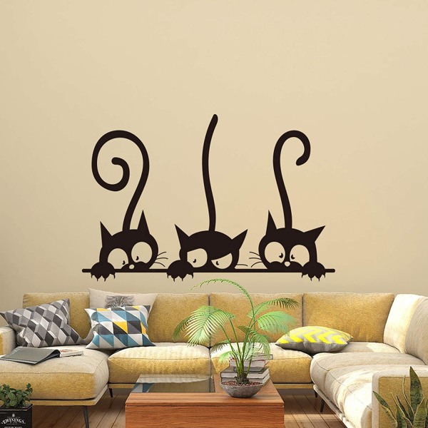 Cute Animal Theme Wall Sticker Decor Decal Mural Wallpaper Kitch