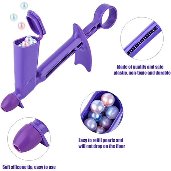 DIY-leivontatyökalu Helmi-applikaattori Irrotettava kakunkoristelu Helmi