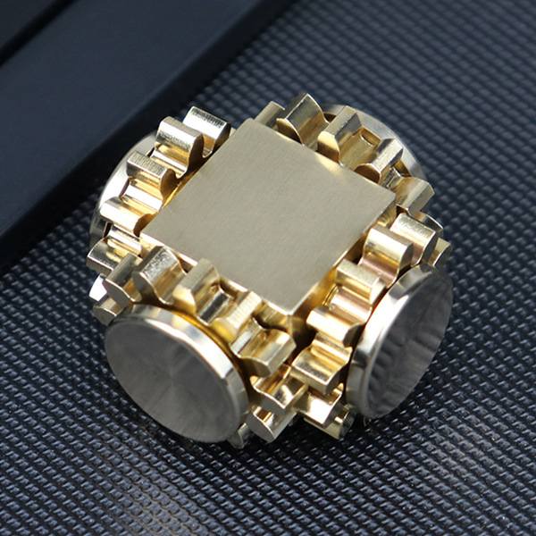 Fidget Cube Spinner, 4-växlad bindande Figity Spin Finger Game