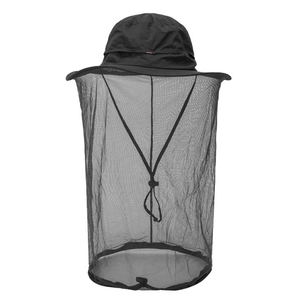 Mosquito Head Net Hat, Safari Hat Sun Hat with Hidden Net from I