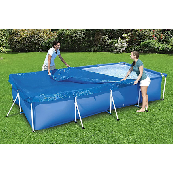 4-kauden suoja Steel Pro™ -suorakulmaiselle maanpäälliselle uima-altaalle 260