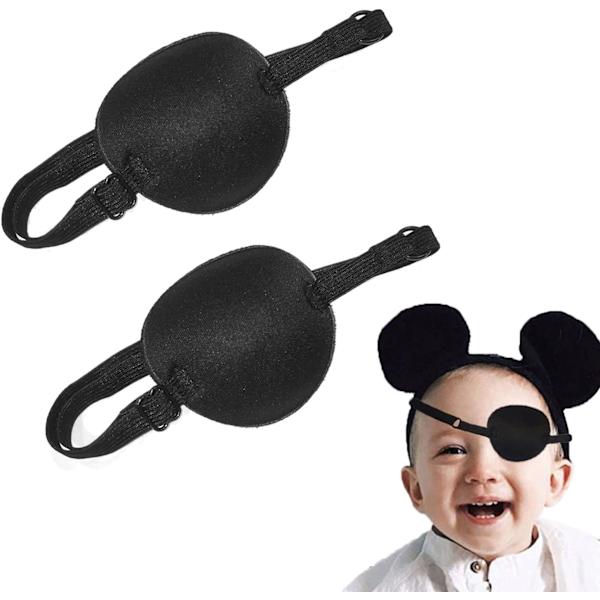 2 kappaletta, yksinkertainen silmämaski, cosplay-silmämaski, merirosvo-silmämaski, st