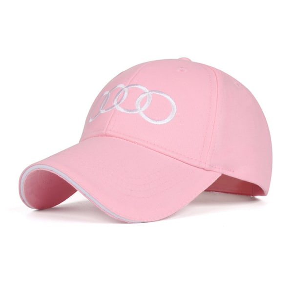 Audi original baseball cap, unisex, pink pink