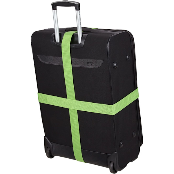 Kuffertbælte til forsegling og mærkning af bagage, dimensioner 5x188cm og 5