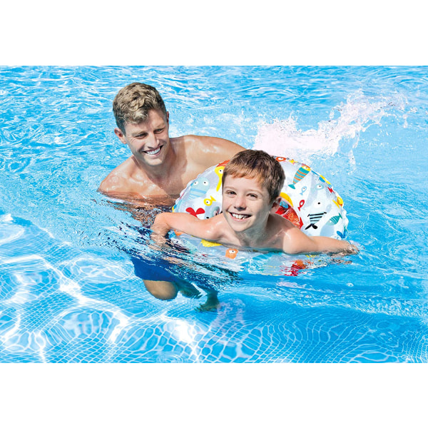 Svømmering, svømmering for barn, blandet hårfarge, oppblåsbar PVC