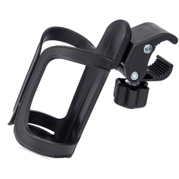 Sort-1 stk. 360 graders drejelig flaskeholder, cykel flaske