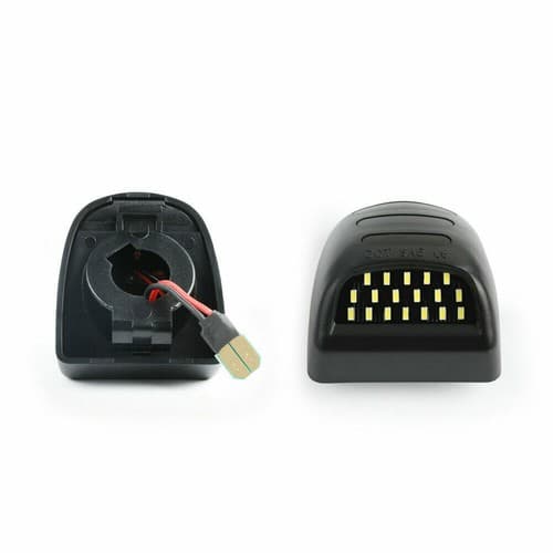 2× Vit LED-skyltbelysningssats för Silverado GMC Sierr