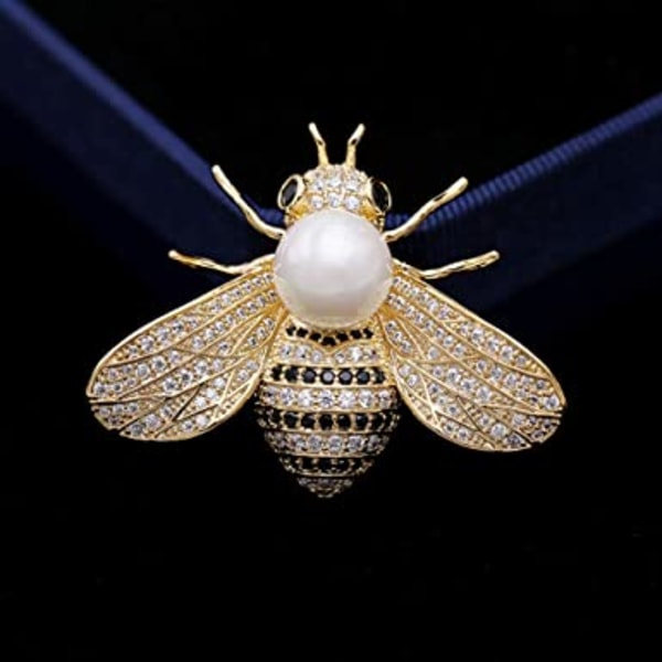 Honey Bee rintakorut Crystal Hyönteisten teemalla Mehiläinen rintakoru Animal Fashi