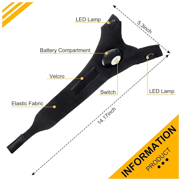 2 Par LED Lommelygte Handsker Udendørs Fiskeri Handsker og Skruetrækker til Reparation og Arbejde i Mørke Steder, Mænd/Kvinder