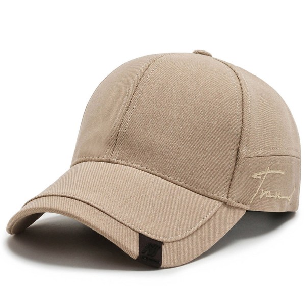 Beige Farvejusterbar Baseball Cap Golf Hat Motorcykel Trucker