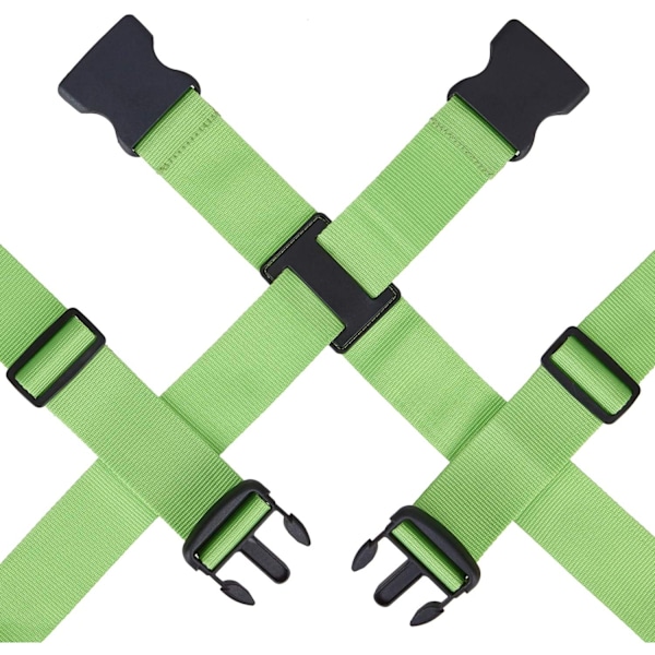 Kuffertbælte til forsegling og mærkning af bagage, dimensioner 5x188cm og 5