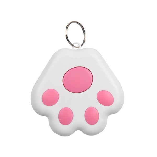 Pink-Mini bærbar GPS hundesporer Bluetooth-kompatibel kjæledyr Loca