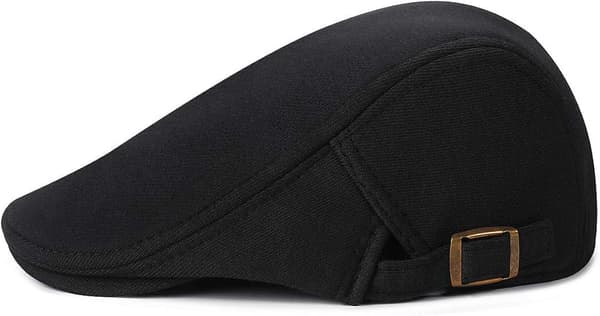 Beret Cap Men Justerbar Flat Vintage Lvy Hat