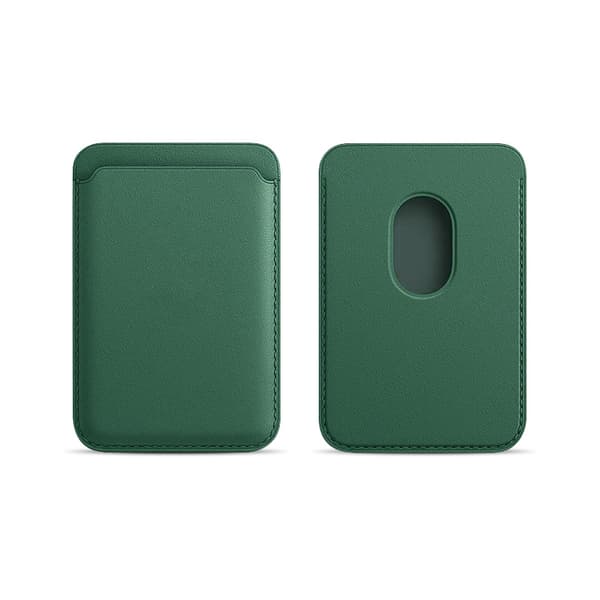 Sequoia Green - Lompakko yhteensopiva iPhone 12/13/14 Mini/Plus/Pro/Max, Ca