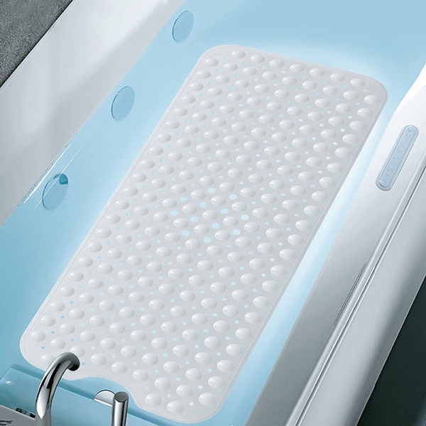 Original badematte sklisikker, ekstra lang badematte for badekar med