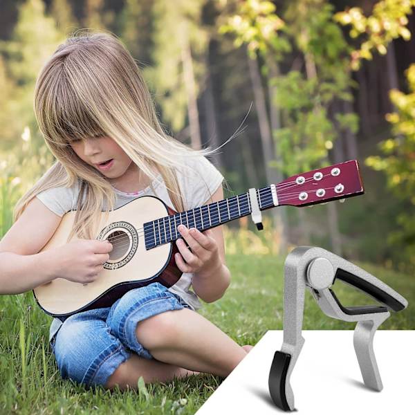 Snabbkopplings capo för akustisk, elektrisk gitarr, ukulele