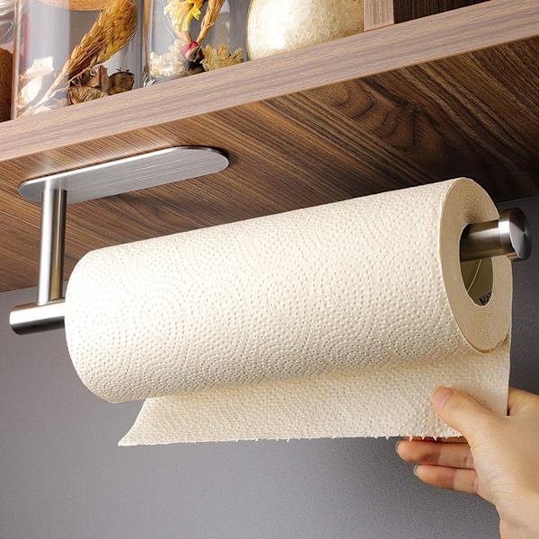 BangShou keittiöpaperiteline, kaapin alle asennettava pyyheteline seinälle I