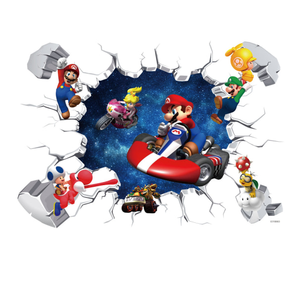 2-pack för Nintendo New Super Mario Bros Bygg en Scene Peel och