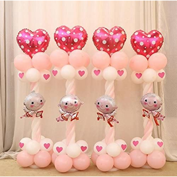 150 dekorative ballonring ballonbue praktisk klipsforbindelse