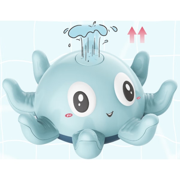 Baby Luminous Bath Toys, Octopus Induction Bath Sprinkler Toy, Ki