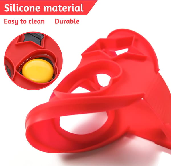 2 stk. Silikonpannekakeform, Non-Stick kakeform, Egnet for Panc