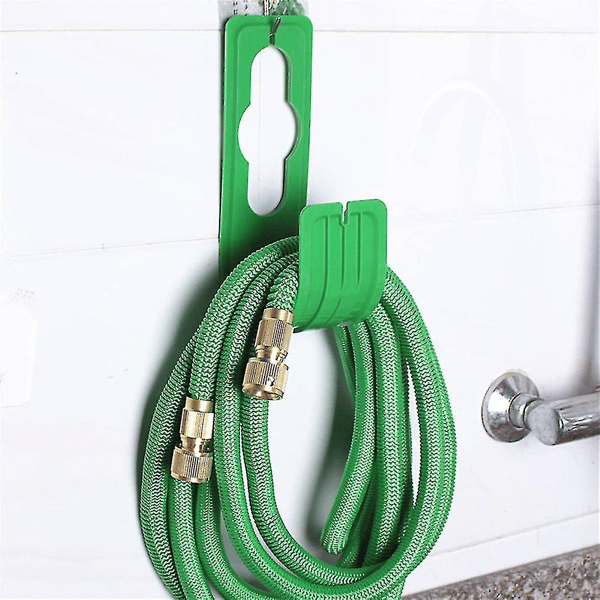 Hageslangeholder for veggmontert kran