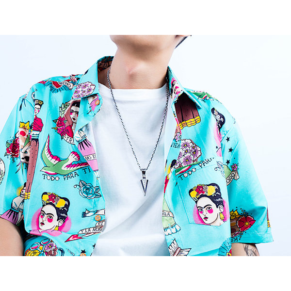 Kreativ personlig spjutspets hänge street fashion hip ho