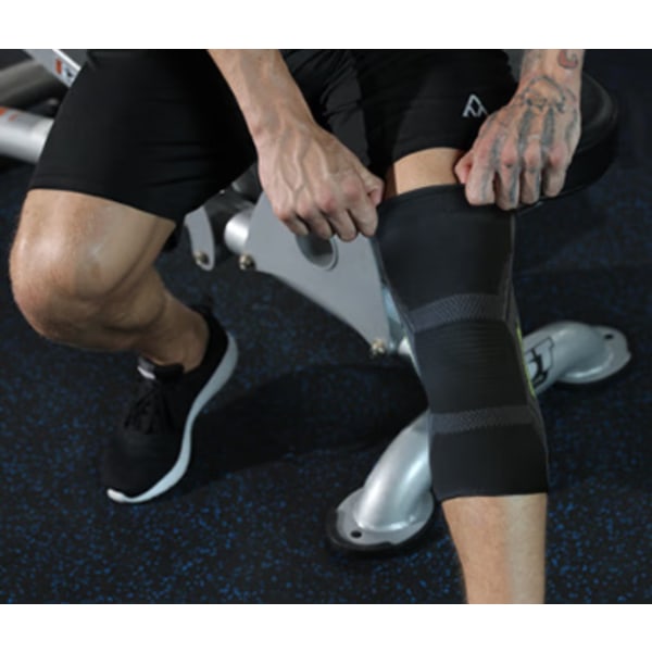 2stk Svart Hvit（M） Ligament Knee Brace - Knee Brace for Men/Wom