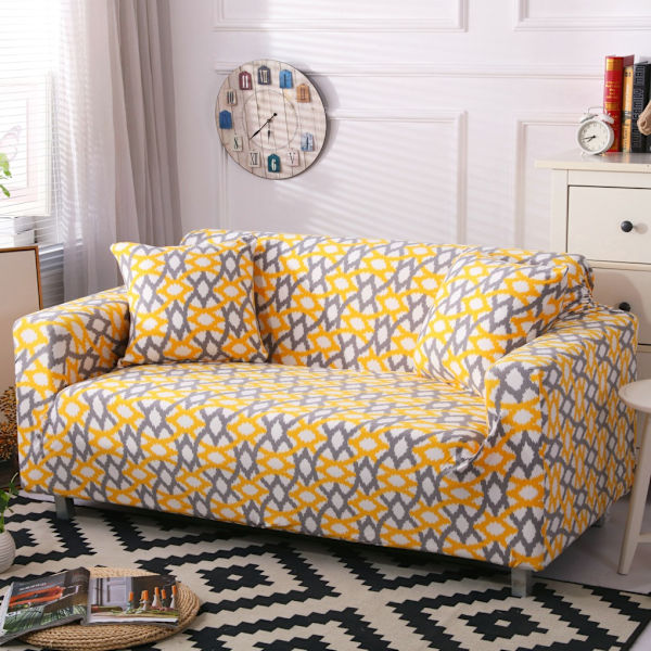 Sofföverdrag 2-sits 150-185cm Sofföverdrag med armstöd Modern Uni