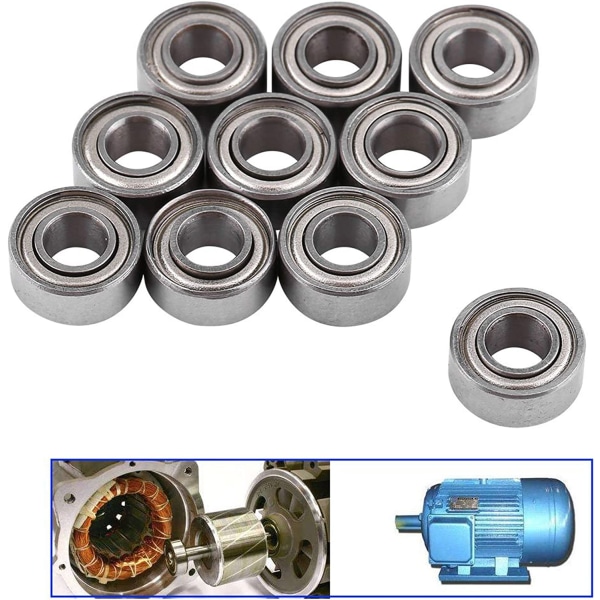 685ZZ Metallspor Ball Bearing 5 X 11x 5mm Dyp Groove Skateboa