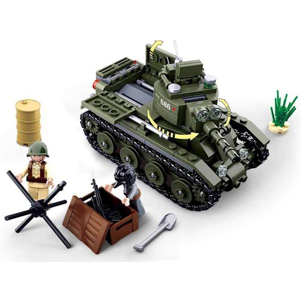 Sluban Allied Cavalry Tank Byggesett