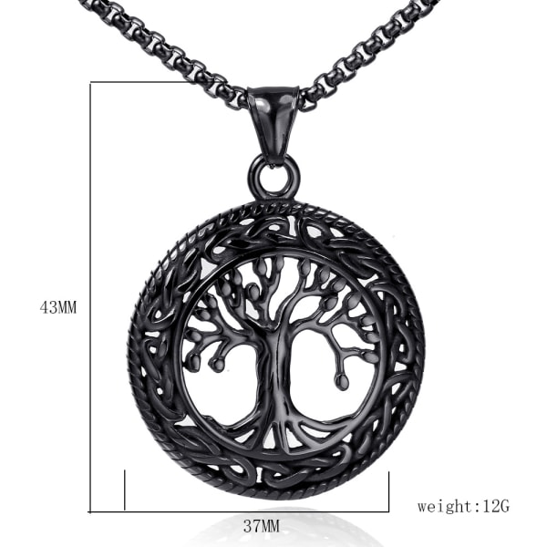 Livets träd Halsband, Natur Andligt Halsband, Släktträd