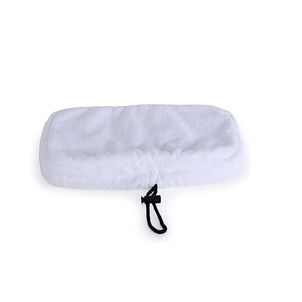 5 kpl Universalit Washtavia Mikrokuitu Vaihtotyynyt Höyrymopille 27 x 16 cm (Valkoinen)