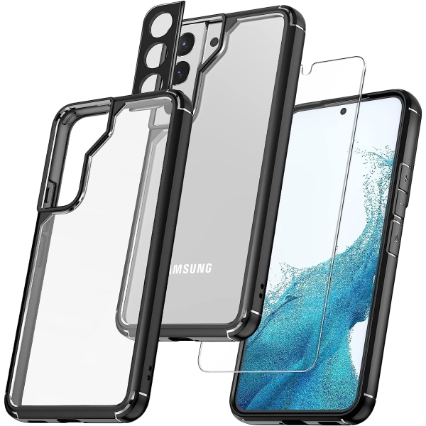 5 in 1 Iskunkestävä Suunniteltu Samsung Galaxy S22 Plus Case 5G 6:lle