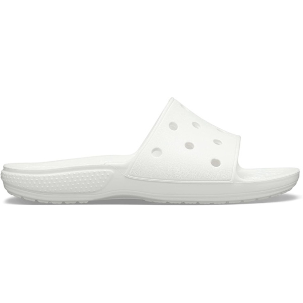 Klassisk Slip-On Open Toe Sandal Hybrid Vit (En Del)