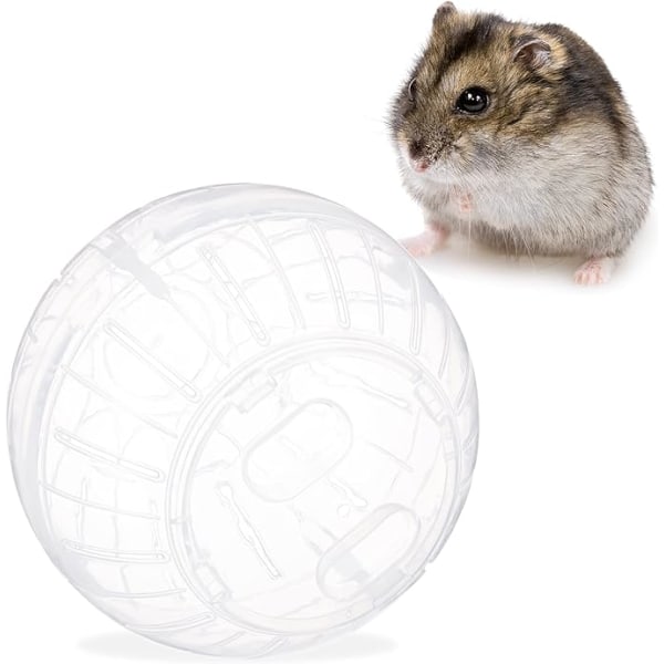 Gnagere, hamsterløpeball, plastgnagersport, 18 cm, trans