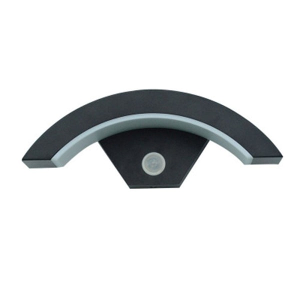12w LED utomhuslampa med rörelsesdetektor utomhus vägglampa