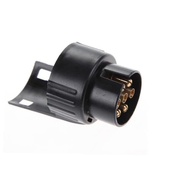 Trailer stikadapter 7 til 13 poler 12V 50A Bremslys Nummerplade Blinklys